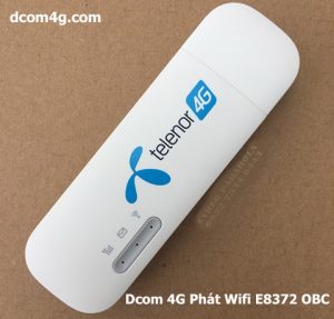 Dcom 4G Huawei E8372 phát wifi tốc độ cao 150Mbps chạy nhanh